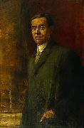 Oil painting of Minnesota Governor John A. Johnson